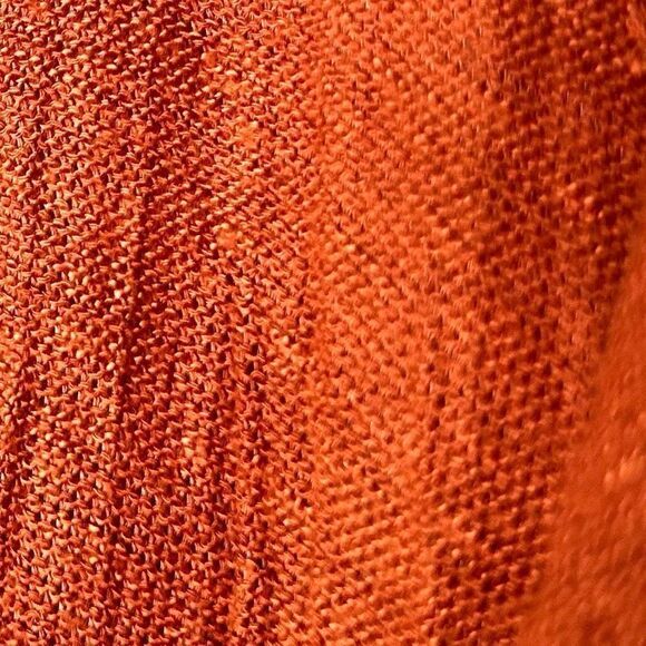 Intimately Free People Orange Solid All Day Wear Blouse size Medium - Picture 11 of 12